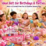 Birthday Slime Making Kit finished project example