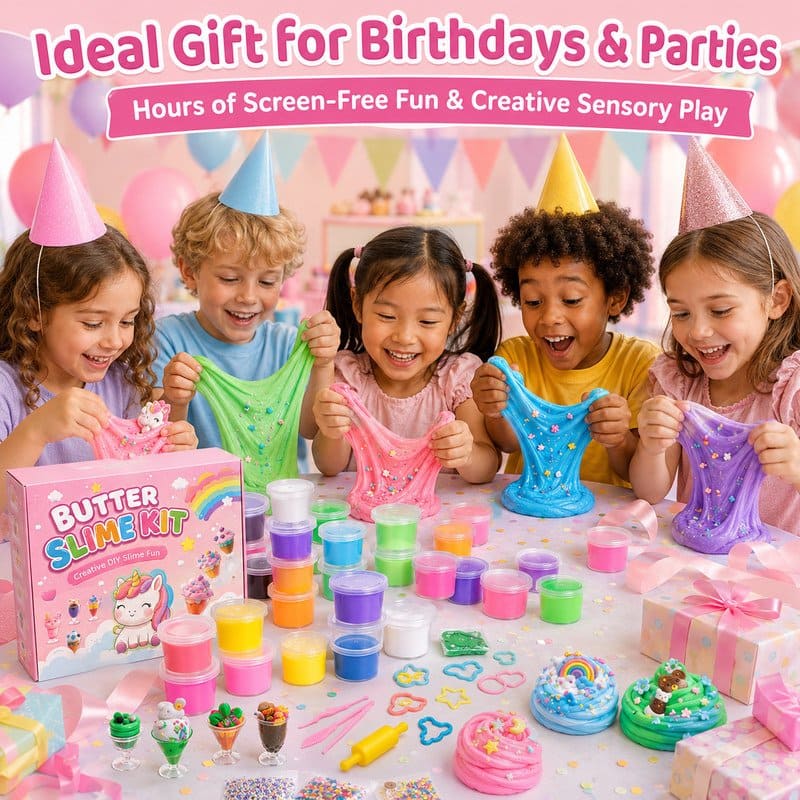 Butter Slime Kit finished project example