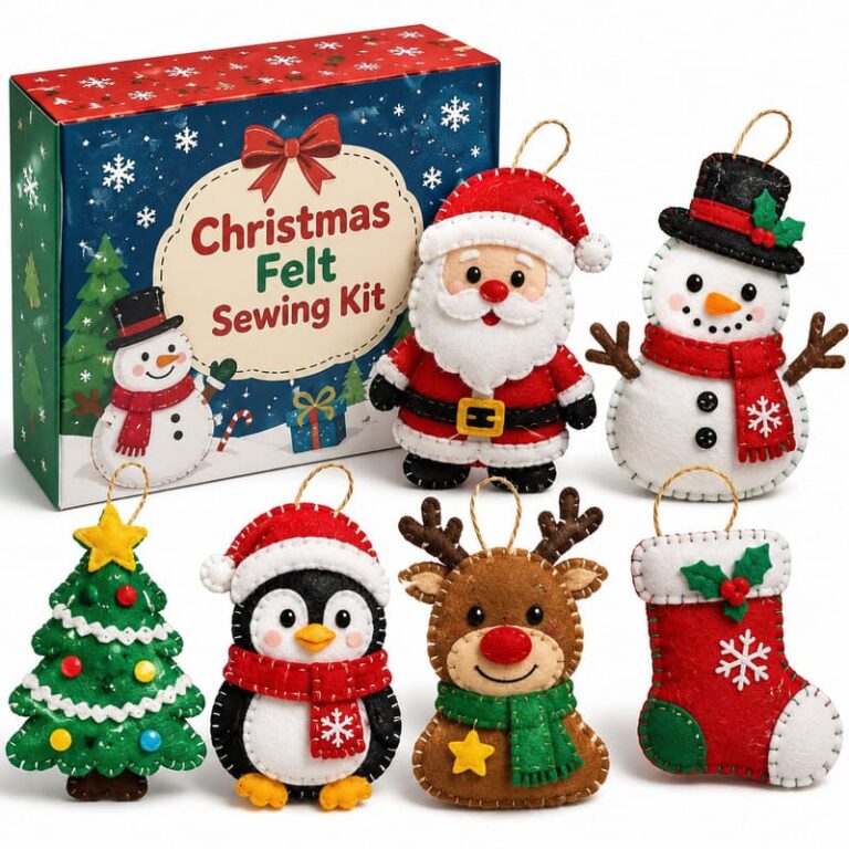 Christmas Felt Sewing Kit product image