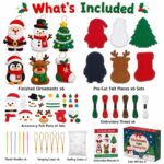 Christmas Felt Sewing Kit kit contents view
