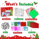Christmas Foil Art Kit kit contents view
