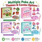 Christmas Poke Art Kit custom artwork detail