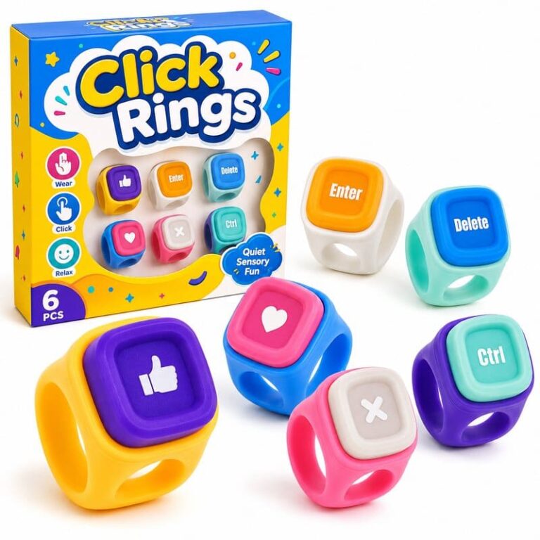 Click Rings Fidget Toy Set product image