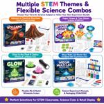 Color Changing Paper Flower Science Kit custom artwork detail