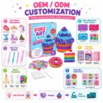 Cupcake & Dessert Poke Art Kit craft material detail