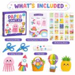 Cut Fold Paste Paper Craft Kit kit contents view