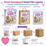 Cute Friends Felt Sewing Kit pattern and instruction detail