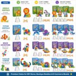 2-in-1 Dinosaur Alphabet & Snail Number Wooden Puzzle custom artwork detail