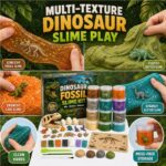 Dinosaur Fossil Slime Kit size and dimensions
