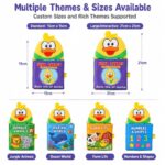 Duck Hand Puppet Cloth Activity Book interactive feature detail