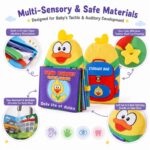 Duck Hand Puppet Cloth Activity Book size and dimensions