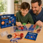 Electric Circuit STEM Science Kit completed puzzle view