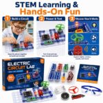 Electric Circuit STEM Science Kit size and dimensions