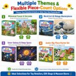 Farm Animal Paper Puzzle Set custom artwork detail