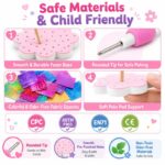 Flower Bouquet Poke Art Kit tools and accessories detail