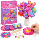 Flower & Butterfly Poke Art Kit front view