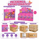 Flower & Butterfly Poke Art Kit activity step detail
