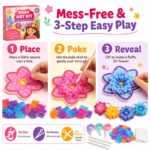 Flower Crowns & Garlands Poke Art Kit size and dimensions