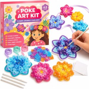 Flower Crowns & Garlands Poke Art Kit product image