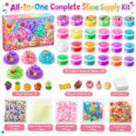 Fruit Charm Slime Making Kit kit contents view