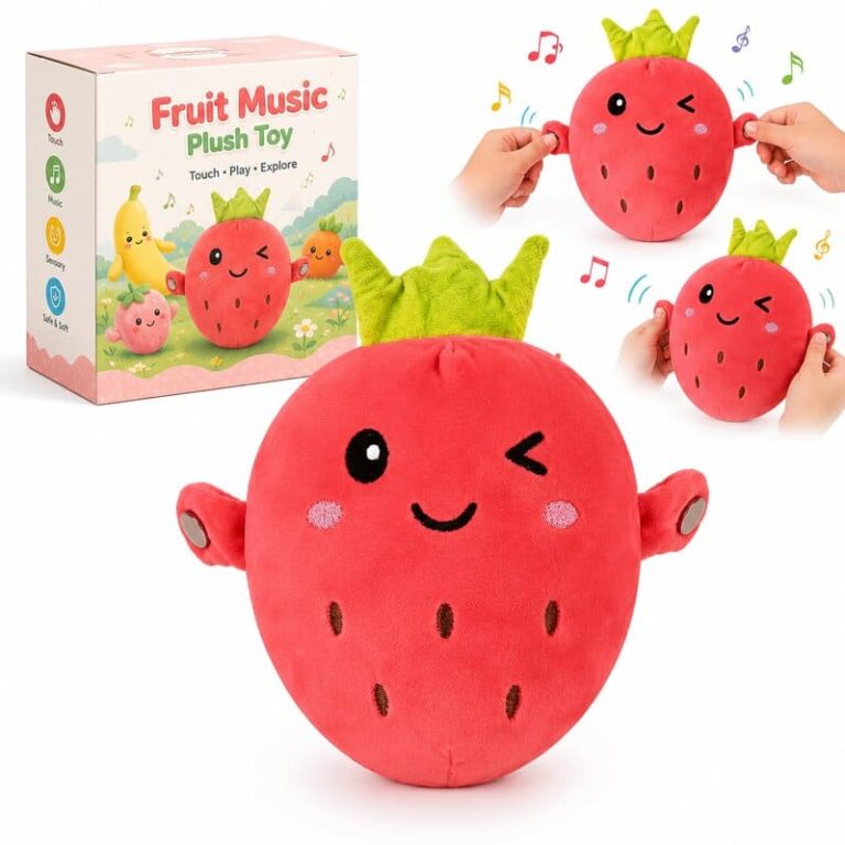 Fruit Music Plush Sensory Toy product image