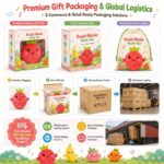 Fruit Music Plush Sensory Toy molds and tools detail