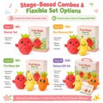 Fruit Music Plush Sensory Toy activity feature detail