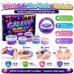 Galaxy Deluxe Slime Kit color and texture detail