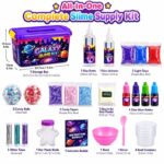 Galaxy Deluxe Slime Kit kit contents view