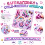 Girls Sparkle Foil Sticker Kit tools and accessories detail