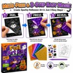 Halloween Foil Art Kit size and dimensions