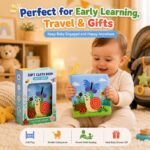 Insect World Baby Soft Cloth Book construction detail