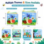 Insect World Baby Soft Cloth Book interactive feature detail