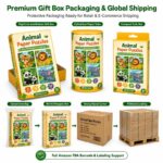 Jungle Animal Paper Puzzle Set piece shape detail