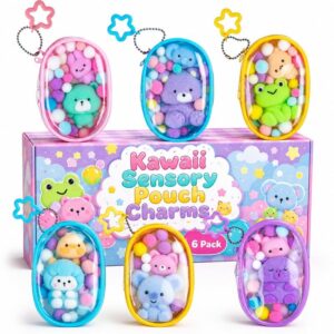 Kawaii Sensory Pouch Keychain Set product image