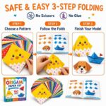 Kids Origami Craft Kit size and dimensions