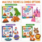 Kids Origami Craft Kit custom artwork detail