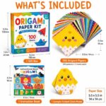 Kids Origami Craft Kit kit contents view