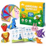 Kids Origami Paper Kit front view
