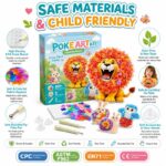 Land Animals Poke Art Kit tools and accessories detail
