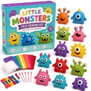 Little Monsters Felt Sewing Kit product image