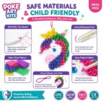 Magical Unicorn Poke Art Kit tools and accessories detail