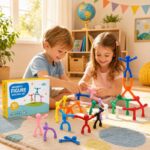 Magnetic Figure Building Set completed puzzle view