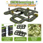 Magnetic Road Builder Set size and dimensions
