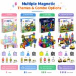 Magnetic Road Tiles Playset custom artwork detail