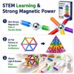 Magnetic Sticks and Balls Building Set size and dimensions