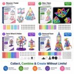 Magnetic Sticks and Balls Building Set custom artwork detail