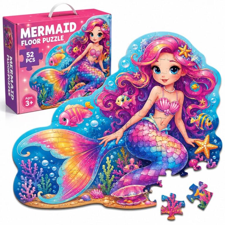 Mermaid Paper Puzzle product image