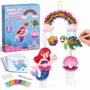 Mermaid Poke Art Kit Craft Set product image