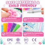 Mermaid Poke Art Kit Craft Set tools and accessories detail